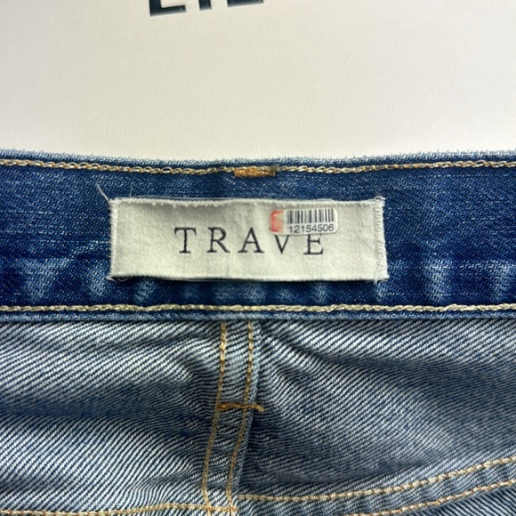 TRAVE Denim - Size 12, Gently Worn - Vivienne Crop Straight, Borrowed Time Wash - Picture 3 of 10